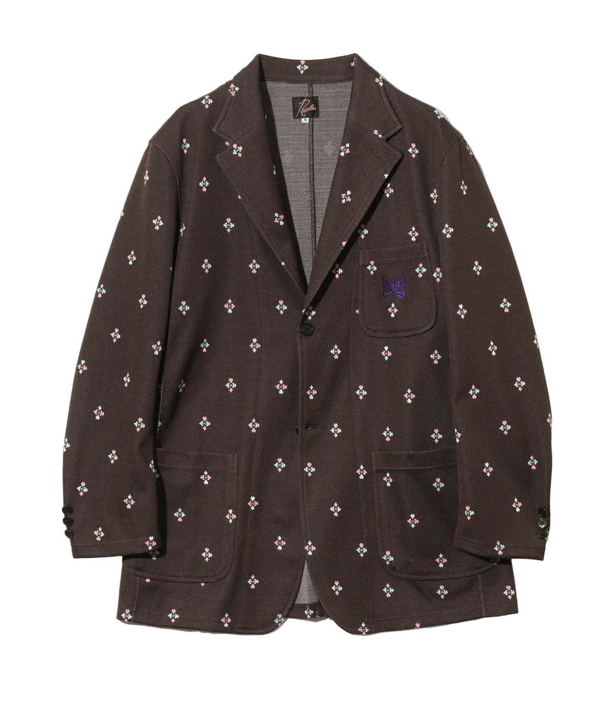 2B Jacket - Blackjack - Poly Jacquard - Needles Official Store | Track Pants Jackets and Collections