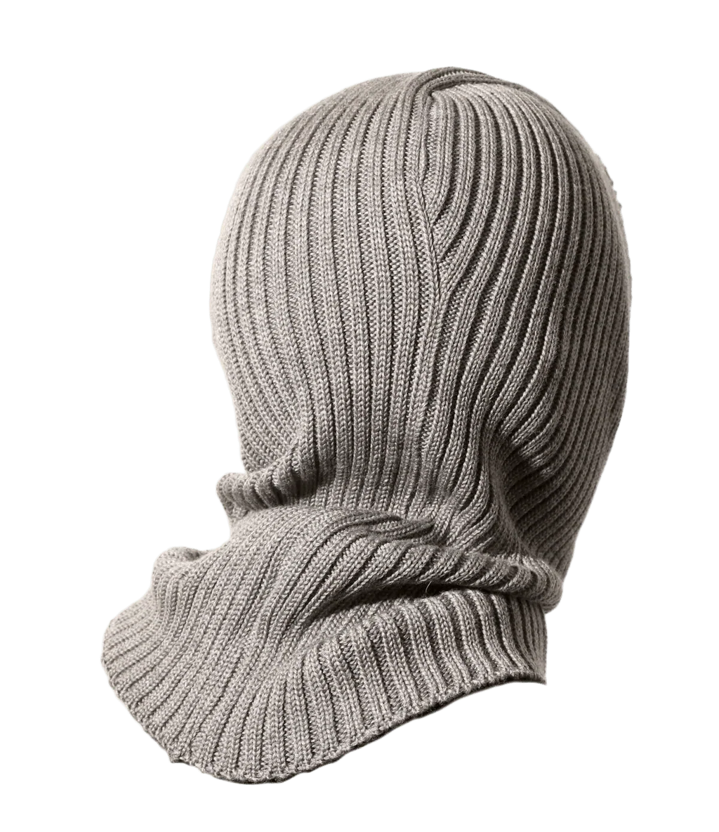 Balaclava - Grey - Merino Wool - Needles Official Store | Track Pants Jackets and Collections