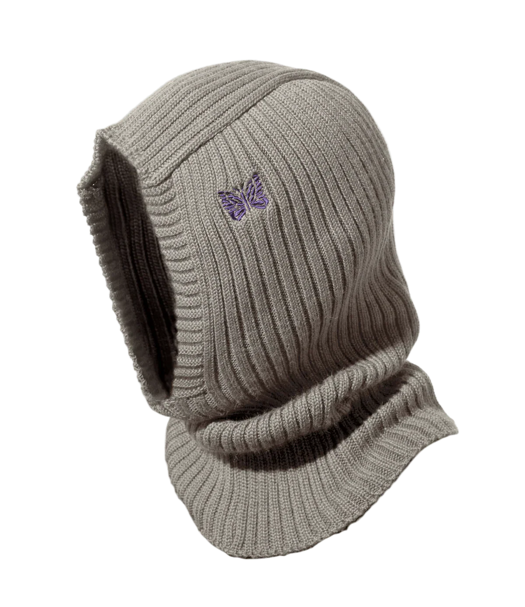 Balaclava - Grey - Merino Wool - Needles Official Store | Track Pants Jackets and Collections