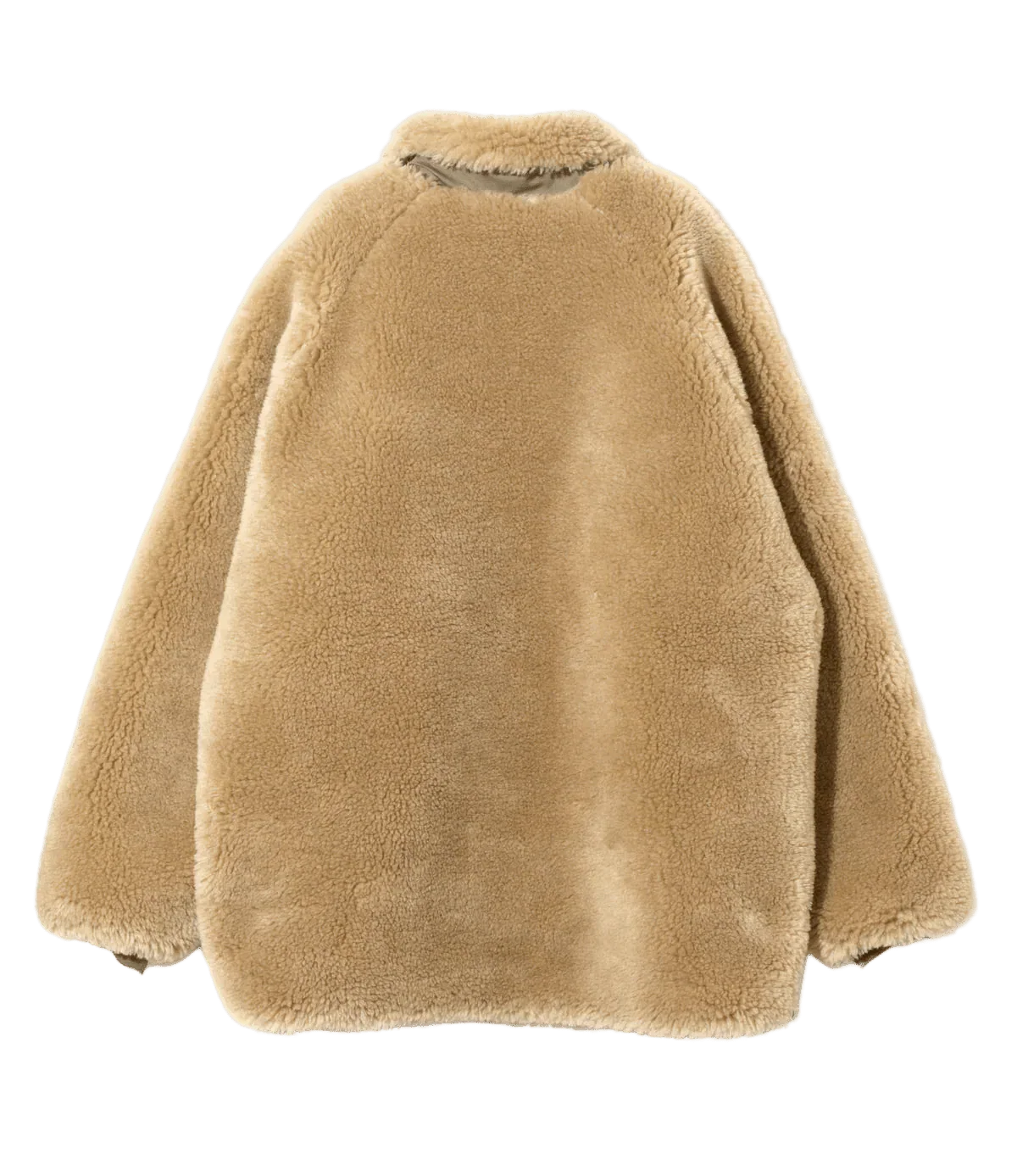 Faux Fur Jacket - Beige - Acrylic Pile - Needles Official Store | Track Pants Jackets and Collections