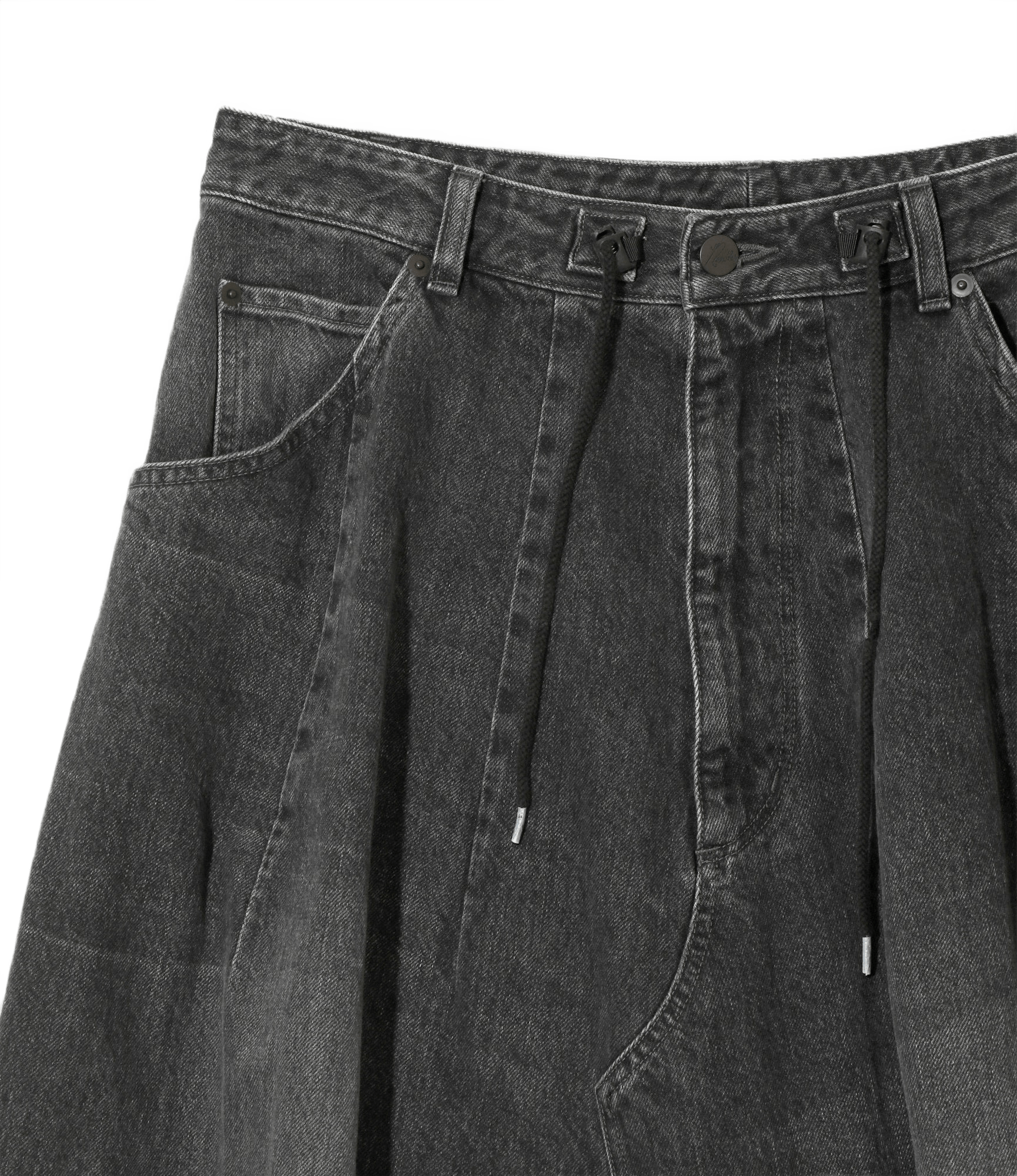 H.D. Jean Skirt - Black - 12oz Denim - Needles Official Store | Track Pants Jackets and Collections