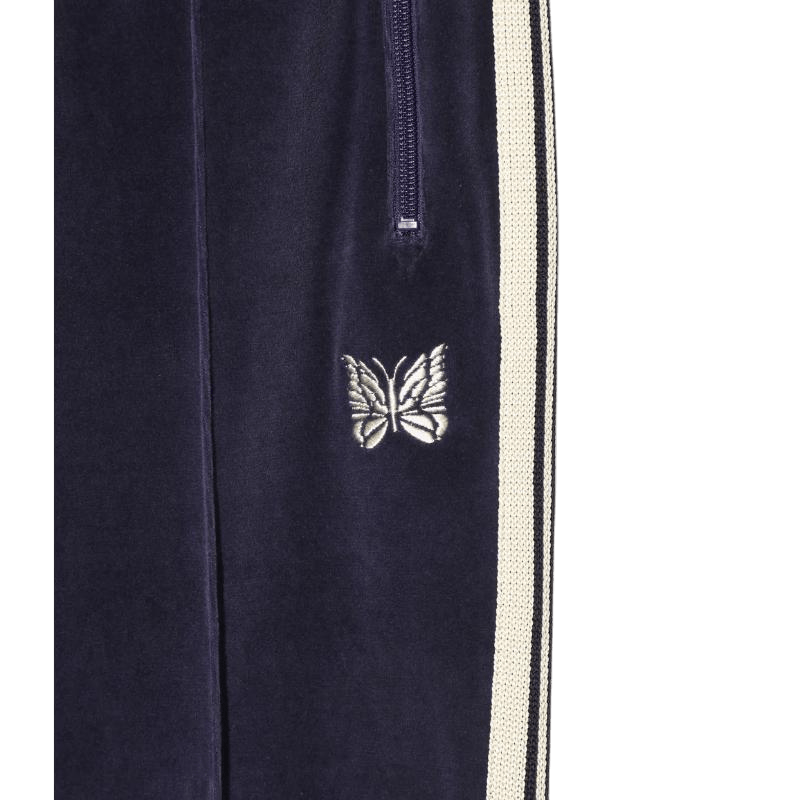 Needles Boot - Cut Track Pants - Navy Velour - Needles Official Store | Track Pants Jackets and Collections