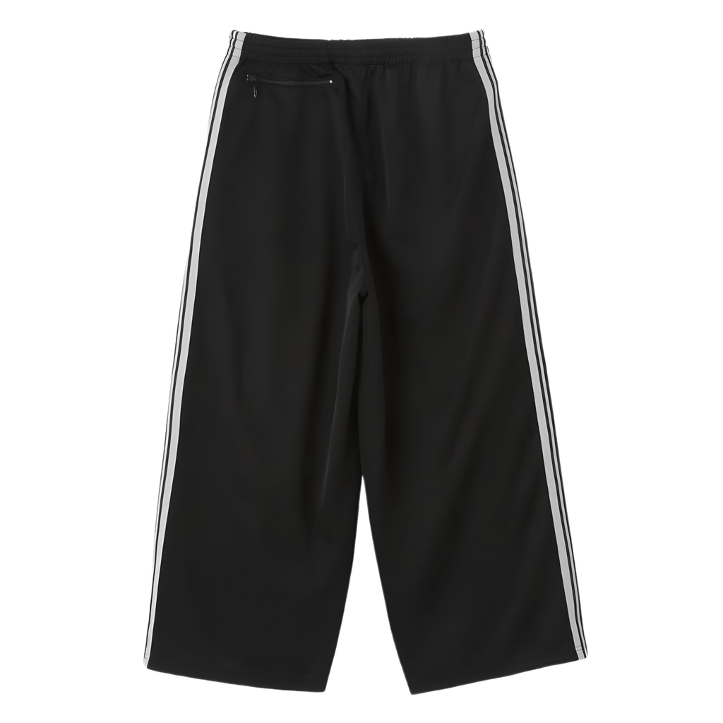 NEEDLES H.D. TRACKPANTS - BLACK & WHITE - Needles Official Store | Track Pants Jackets and Collections