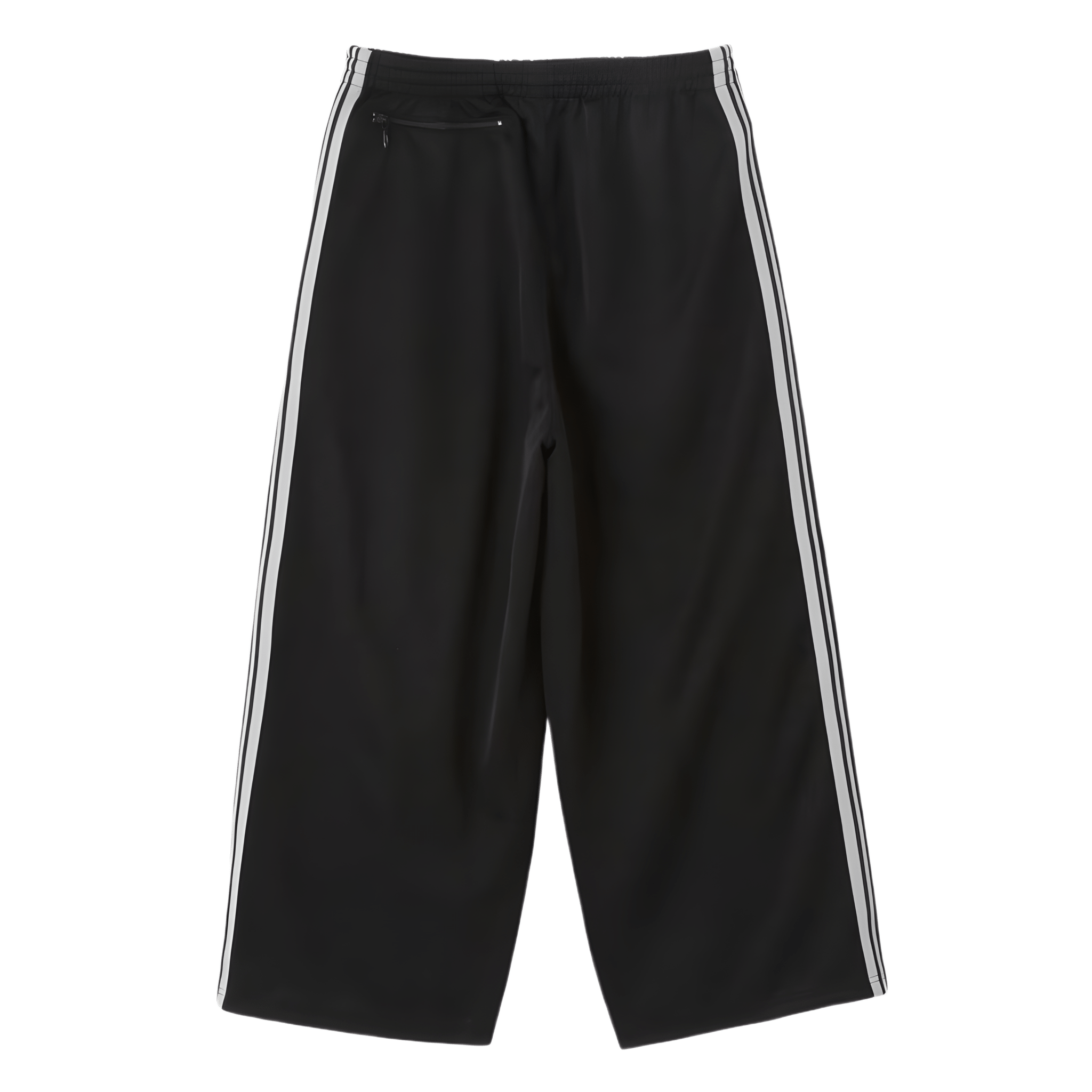 NEEDLES H.D. TRACKPANTS - BLACK & WHITE - Needles Official Store | Track Pants Jackets and Collections