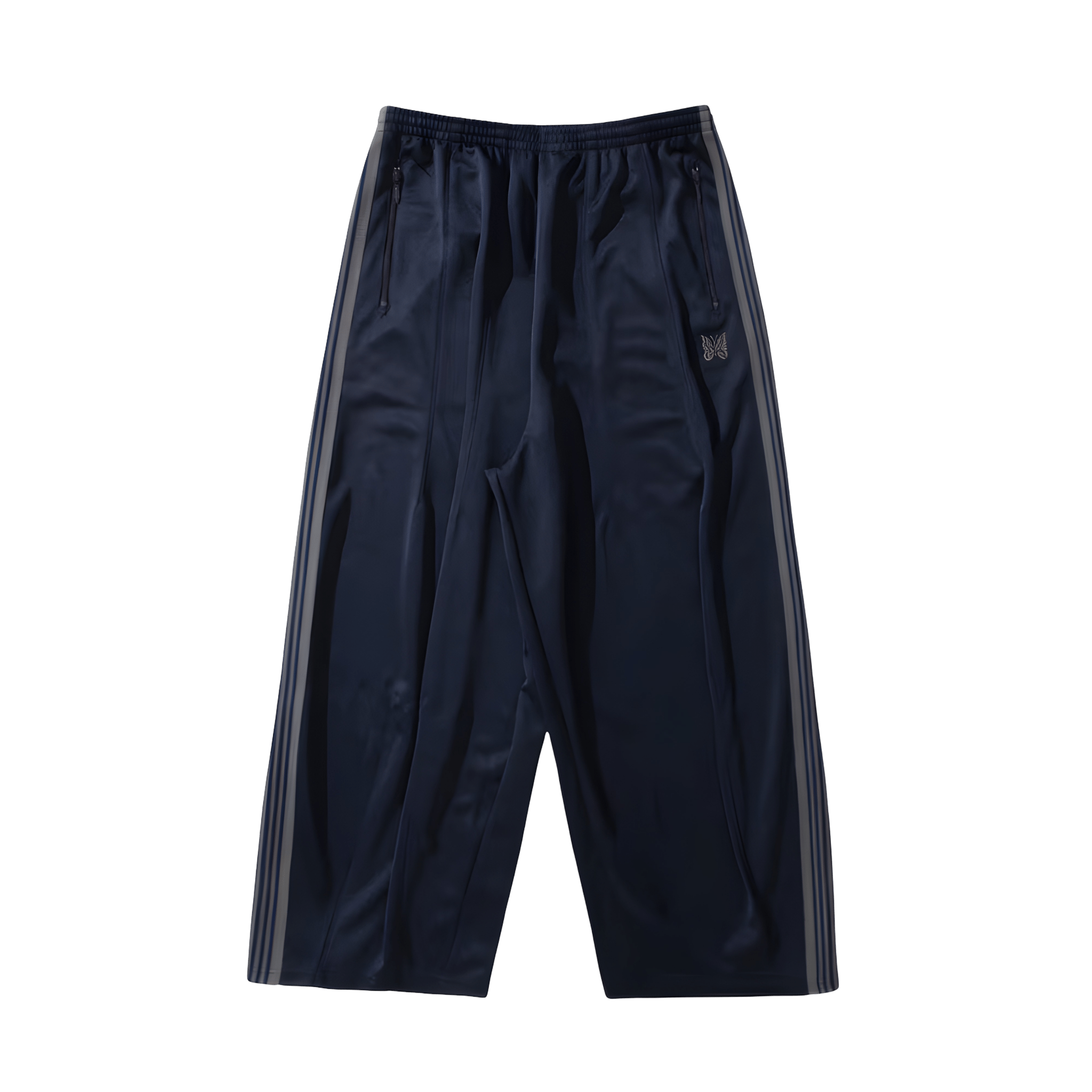 NEEDLES H.D. TRACKPANTS - NAVY - Needles Official Store | Track Pants Jackets and Collections