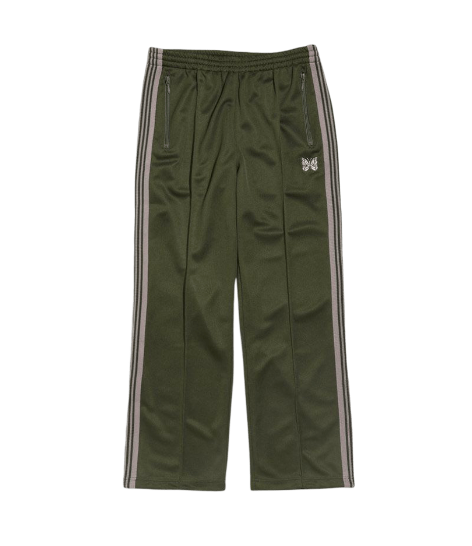 Needles Poly Smooth Track Pants - Olive - Needles Official Store | Track Pants Jackets and Collections