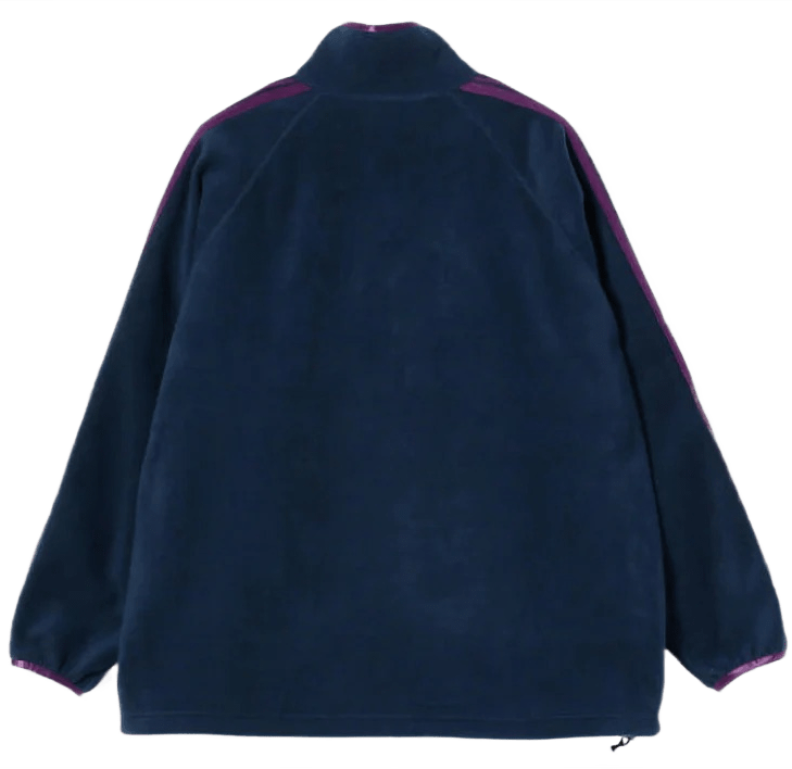 Needles x Beams Fleece Track Jacket - Navy Purple - Needles Official Store | Track Pants Jackets and Collections