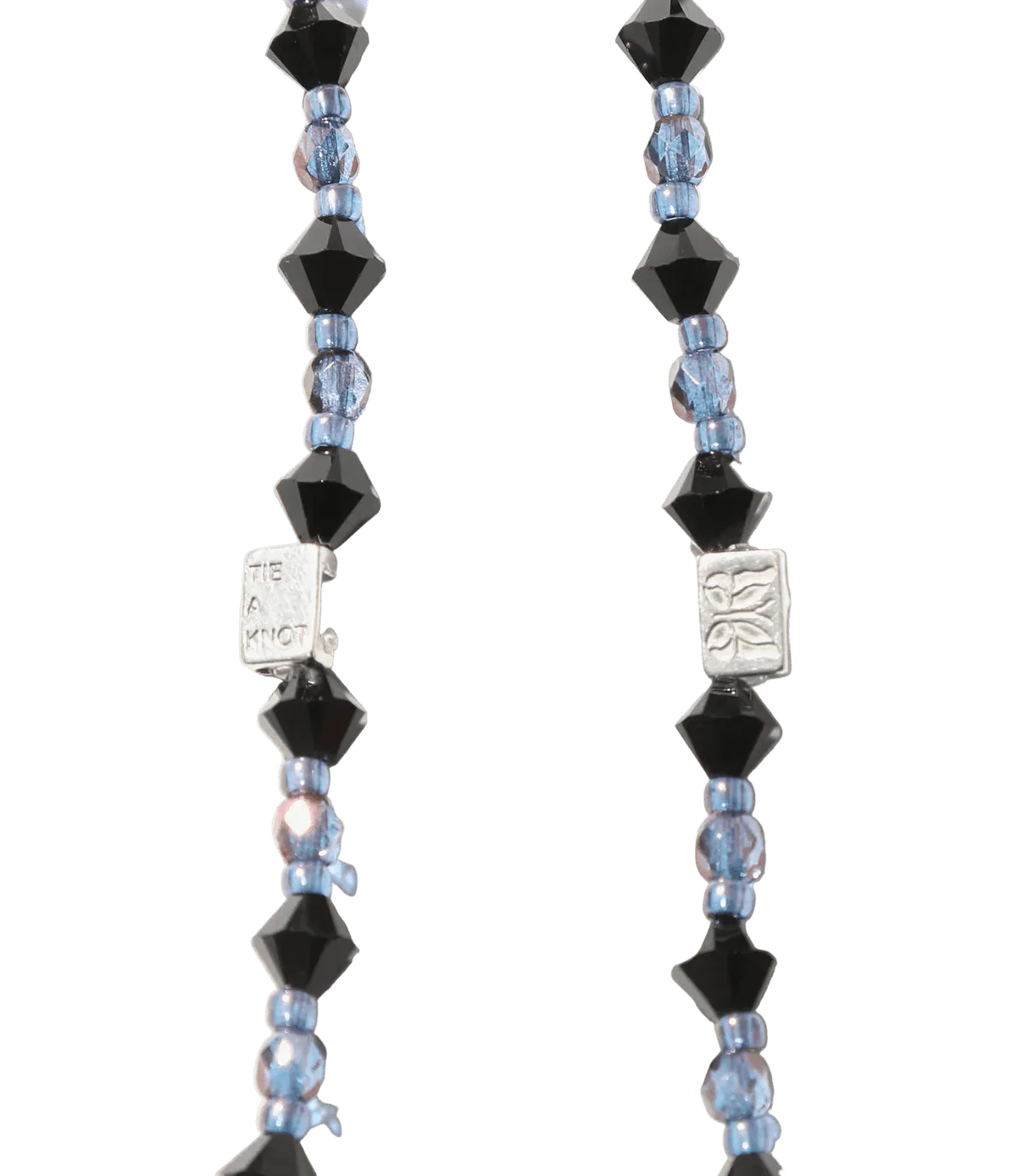 Needles x Tie A Knot - Crystal Beads Long Necklace - Black x Purple - Needles Official Store | Track Pants Jackets and Collections