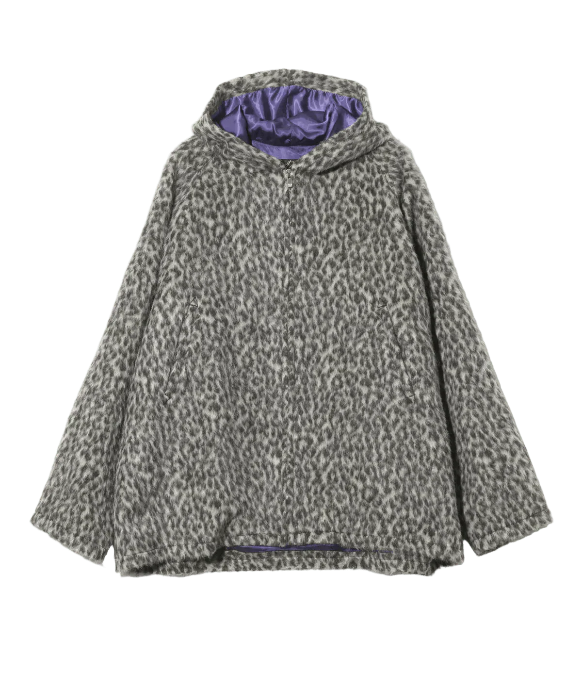 Over Parka - Leopard - Alpaca Shaggy - Needles Official Store | Track Pants Jackets and Collections